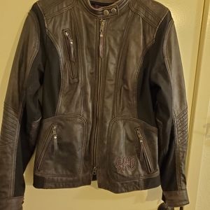 OFFICIAL  HARLEY  DAVIDSON  LEATHER  JACKET !  🏍